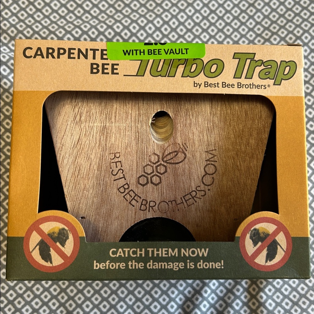 Carpenter Bee Turbo Trap Best Bee Brothers - NO Chemicals - 3 Pack NEW! - Picture 2 of 6